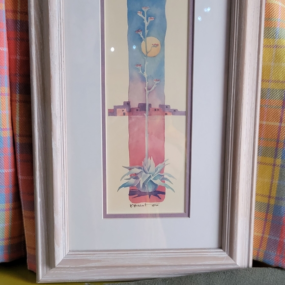 COPY - 🌵 Southwestern Watercolor 🌵 Signed by Artist - Picture 11 of 16